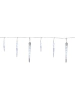 Star Trading Eiszapfen-Lichterkette Gelido, with LED KW, IP44, 700cm