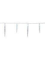 Star Trading Eiszapfen-Lichterkette Gelido, with LED KW, IP44, 600cm