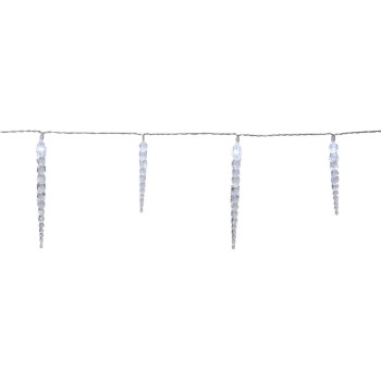 Star Trading Eiszapfen-Lichterkette Gelido, with LED KW, IP44, 600cm