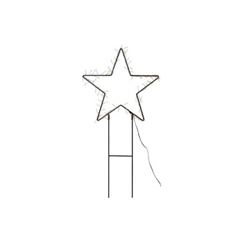 Star Trading Dekoration Barlumi Stern 40cm, inkl. LED WW, IP44 Star Trading Dekoration Barlumi Stern 40cm, inkl. LED WW, IP44