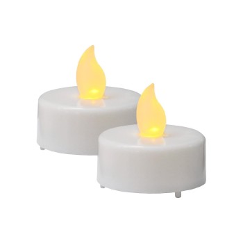 Star Trading LED Teelicht 2er Pack Paulo, 0.06W, IP20, white