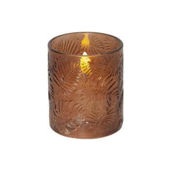 Star Trading LED Pillar Kerze Flamme Leaf, IP20, Warmweiss, 1 LEDs Star Trading LED Pillar Kerze Flamme Leaf, IP20, Warmweiss, 1 LEDs