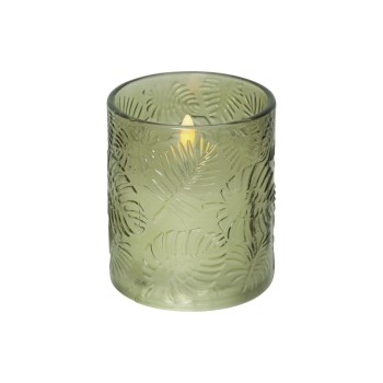 Star Trading LED Pillar Kerze Flamme Leaf, IP20, Warmweiss, 1 LEDs Star Trading LED Pillar Kerze Flamme Leaf, IP20, Warmweiss, 1 LEDs