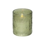 Star Trading LED Pillar Kerze Flamme Leaf, IP20, Warmweiss, 1 LEDs