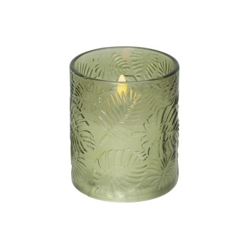 Star Trading LED Pillar Kerze Flamme Leaf, IP20, Warmweiss, 1 LEDs Star Trading LED Pillar Kerze Flamme Leaf, IP20, Warmweiss, 1 LEDs