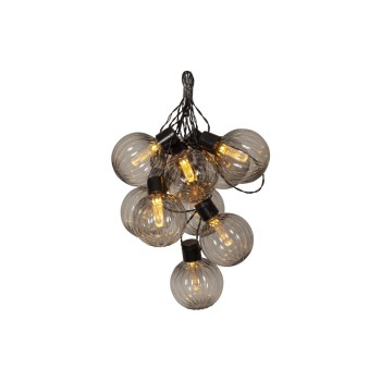 Star Trading Lichterkette Archy, Warmweiss, IP44, black Star Trading Lichterkette Archy, Warmweiss, IP44, black