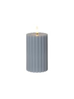 Star Trading LED Pillar Kerze Flamme Stri, IP20, Warmweiss, 1 LEDs