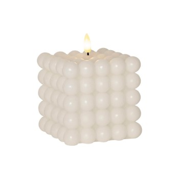 Star Trading LED Pillar Kerze Flamme Dot, Indoor, white, 12.5 cm Höhe, Timer Star Trading LED Pillar Kerze Flamme Dot, Indoor, white, 12.5 cm Höhe, Timer