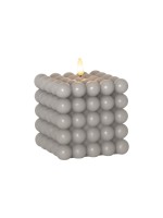 Star Trading Bougie LED Pillar Flamme Dot, 10 x 12.5 cm, marron