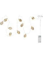 Star Trading Guirlande lumineuse Shimmer, 10 LEDs, 1.35 m, Beige