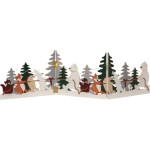 Star Trading Décoration de table Amis de la forêt, 48 cm, multicolore