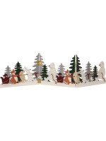 Star Trading Tisch Deco Forest Friends, IP20, Warmweiss, Multicolor