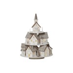 Star Trading Indoor Deco Grauberg, IP20, Warmweiss, grey