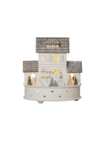 Star Trading Indoor Deco Grauberg, IP20, Warmweiss, grey