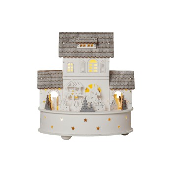 Star Trading Indoor Deco Grauberg, IP20, Warmweiss, grey Star Trading Indoor Deco Grauberg, IP20, Warmweiss, grey