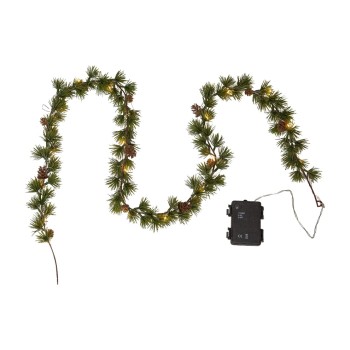 Star Trading Girlande Larix, IP44, Warmweiss, Grün Star Trading Girlande Larix, IP44, Warmweiss, Grün