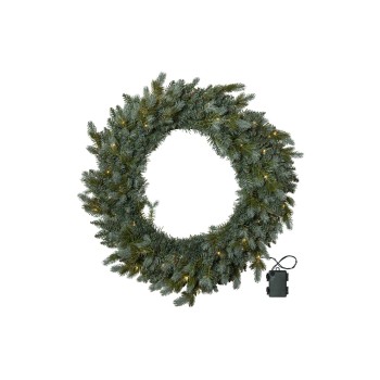 Star Trading Kranz GREYLAND, IP44, Warmweiss, Grün Star Trading Kranz GREYLAND, IP44, Warmweiss, Grün