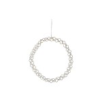 Star Trading Accrocheur Couronne Hoop, 30 LEDs, Ø 30 cm, chrome