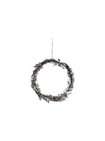 Star Trading Couronne de Noël à LED Élégant, 50 LED, Ø 44 cm, noir