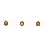 Star Trading Lichterkette Bliss, IP20, Warmweiss, Gold