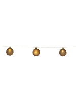 Star Trading Lichterkette Bliss, IP20, Warmweiss, Gold