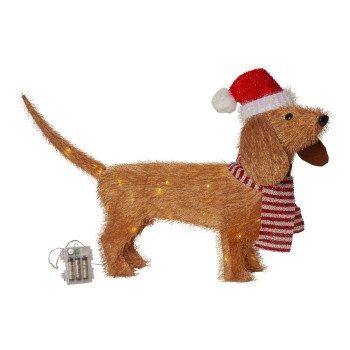 Star Trading Outdoor Decoration Tecidy, IP44, Warmweiss, Braun Star Trading Outdoor Decoration Tecidy, IP44, Warmweiss, Braun