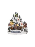 Star Trading Dekor Landschaft Alpville, IP20, Multicolor, Warmweiss