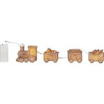 Star Trading Figurine LED Gingerville, set de 5, 30 cm, brun