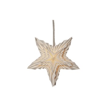 Star Trading Papierstern white, IP20, white, with Zuleitung Star Trading Papierstern white, IP20, white, with Zuleitung