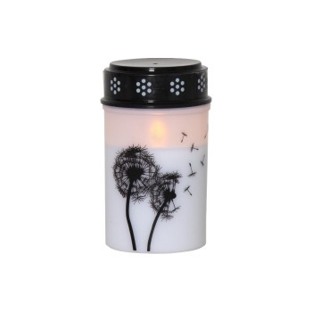 Star Trading LED Grablicht Dandelion white, exkl. Batterie 2xC, 12x7cm, Timer 6/18h Star Trading LED Grablicht Dandelion white, exkl. Batterie 2xC, 12x7cm, Timer 6/18h