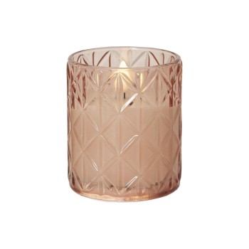 Star Trading LED Kerze Flamme Romb, Indoor, Pink, 10.00 cm Höhe, Timer Star Trading LED Kerze Flamme Romb, Indoor, Pink, 10.00 cm Höhe, Timer