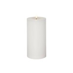 Star Trading Bougie LED Pillar Flow Big, 22.5 cm, blanc