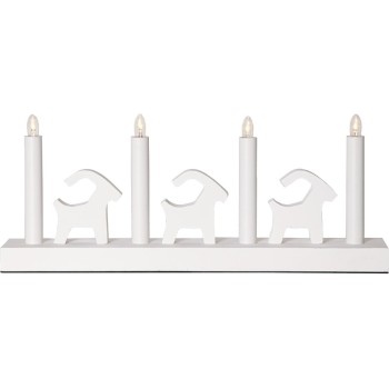 Star Trading Kerzenleuchter BRUSE, IP20, LED warmweiss, Schalter Star Trading Kerzenleuchter BRUSE, IP20, LED warmweiss, Schalter