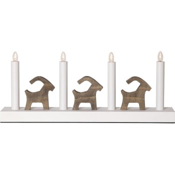 Star Trading Kerzenleuchter BRUSE, IP20, LED warmweiss, Schalter Star Trading Kerzenleuchter BRUSE, IP20, LED warmweiss, Schalter