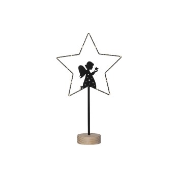 Star Trading Dekoration Engel GLIMTA, Indoor, black , 15 LED Star Trading Dekoration Engel GLIMTA, Indoor, black , 15 LED