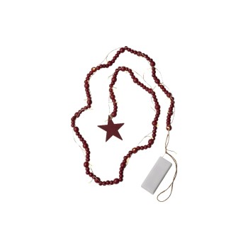 Star Trading Lichterkette Beady, IP20, Warmweiss, 30 LEDs, 150cm Star Trading Lichterkette Beady, IP20, Warmweiss, 30 LEDs, 150cm