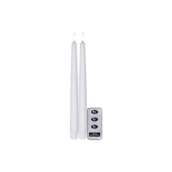 Star Trading LED Dinner Kerze 2 Pack Slim, Indoor, white, 28.5cm Höhe, Timerfunktion Star Trading LED Dinner Kerze 2 Pack Slim, Indoor, white, 28.5cm Höhe, Timerfunktion