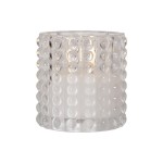 Star Trading Bougie LED Flamme Dotty, Transparent, 10 cm