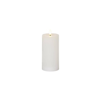 Star Trading LED Pillar Kerze Flamme Flow, Indoor, white, 17.5 cm höhe, Timerfunktion Star Trading LED Pillar Kerze Flamme Flow, Indoor, white, 17.5 cm höhe, Timerfunktion
