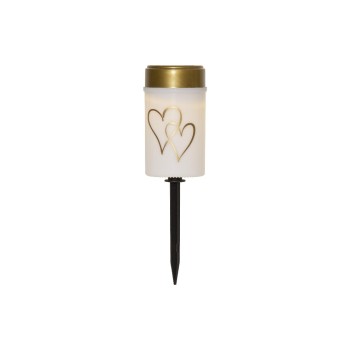 Star Trading Solar Kerze Hearty, IP44, Warmweiss, 1 LED Star Trading Solar Kerze Hearty, IP44, Warmweiss, 1 LED