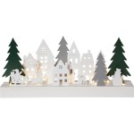Star Trading Kerzenleuchter Puzzel, IP20, Warmweiss, 9 LEDS