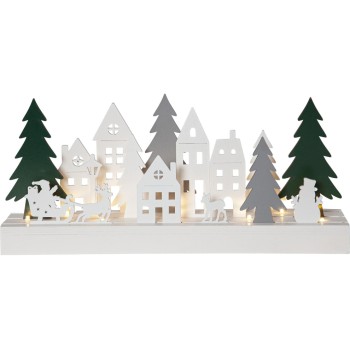 Star Trading Kerzenleuchter Puzzel, IP20, Warmweiss, 9 LEDS Star Trading Kerzenleuchter Puzzel, IP20, Warmweiss, 9 LEDS