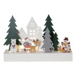Star Trading Kerzenleuchter Puzzel, IP20, Warmweiss, 7 LEDS