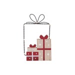 Star Trading Indoor Decoration JOLLY, IP20, Warmweiss,Rot