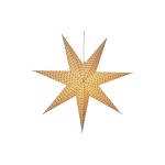 Star Trading Étoile à LED Cotton, Beige