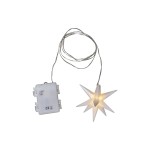 Star Trading Étoile à LED Alice, Blanc chaud
