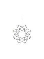 Star Trading Kranz Edge, IP20, black , 30 LEDs
