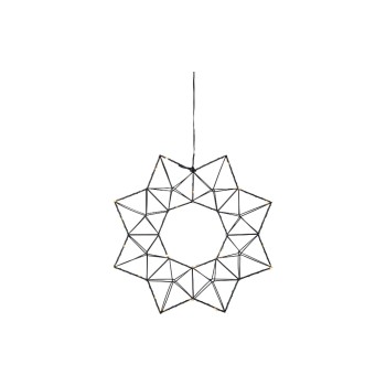 Star Trading Kranz Edge, IP20, black , 30 LEDs Star Trading Kranz Edge, IP20, black , 30 LEDs