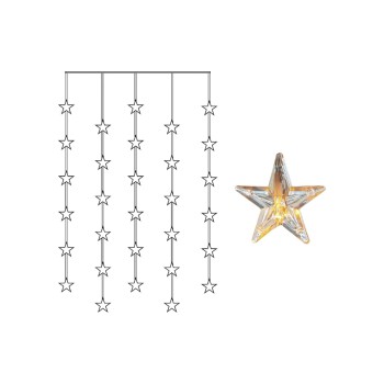 Star Trading Sternenlichtervorhang, IP20, Warmweiss, 30 LED Star Trading Sternenlichtervorhang, IP20, Warmweiss, 30 LED