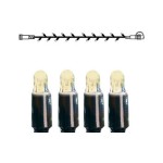 Star Trading System LED Extra Lichterkette, 500cm, Schwarz, Warmweiss